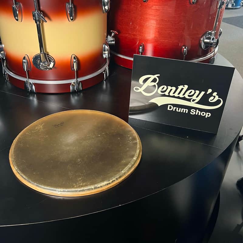 Vintage Slingerland 15" Genuine Calf Parade Drum Head Snare Side (Box C) image 1