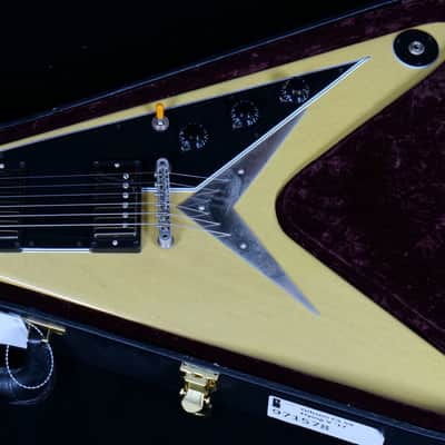 Gibson Custom Shop '59 Flying V Mahogany VOS 2017 TV Yellow 1959 Reissue image 3