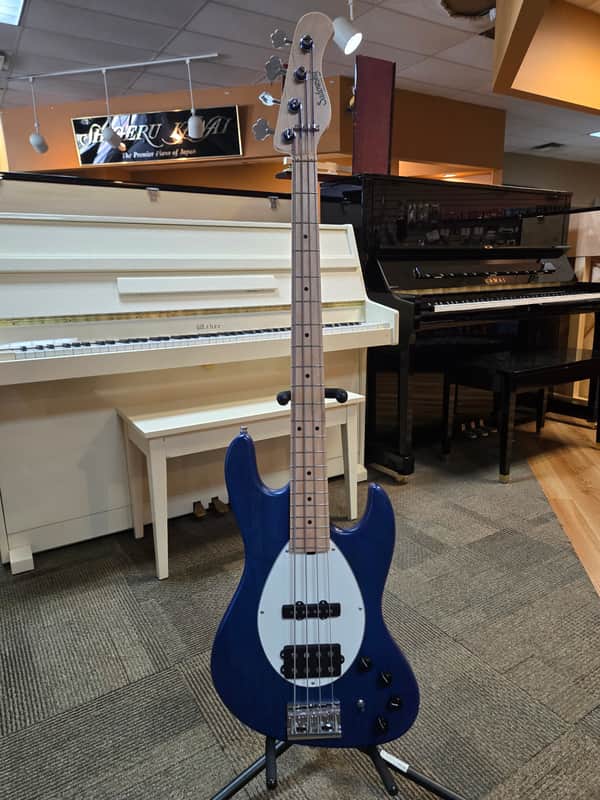 Sadowsky MetroLine 21-Fret Vintage M/J - Blue Transparent Satin image 1