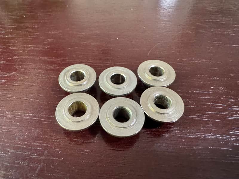 Gibson Vintage 1970's Les Paul Flower Tuner Ferrules 1975 1976 1977 1978 1979 1980 1970's image 1