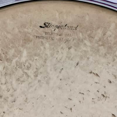Slingerland Super Gene Krupa Radio King 5.5x14 Snare Drum 1960 - Blue Sparkling Pearl image 11