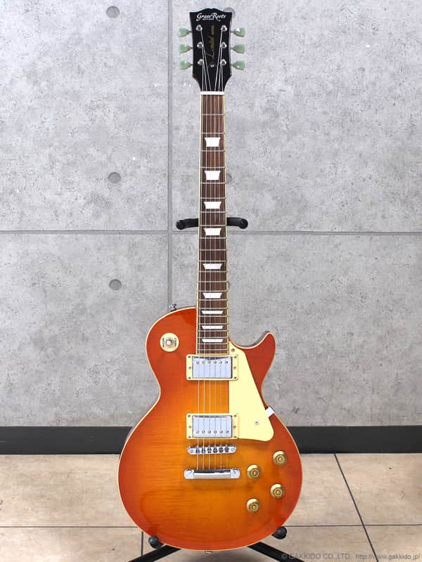 GrassRoots G-LP-60S Honey Sunburst, LP Standard Style, New | Reverb