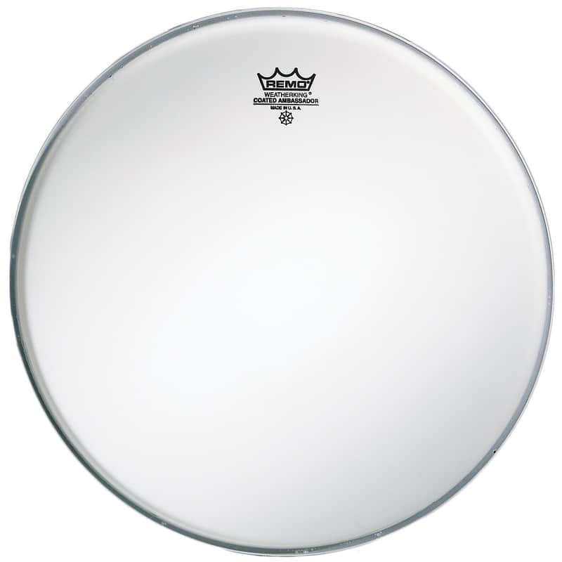 *Remo 13" Ambassador Coated Tom Drum Batter/Resonant Head USA BA-0113-00* image 1
