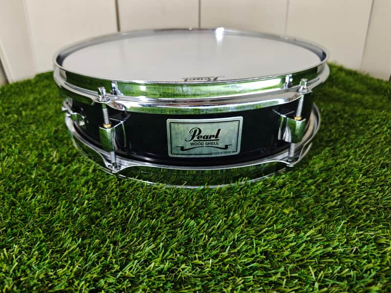 ⚡ Excellent Pearl Wood Shell 13"X3.5 Piccolo Snare Drum⚡ image 1