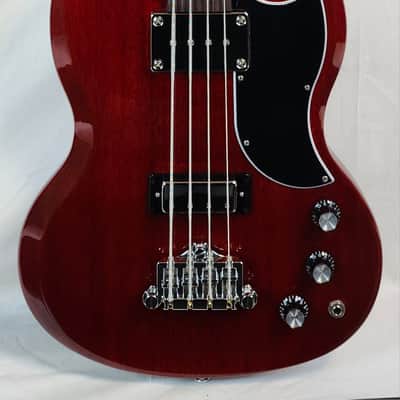 Gibson BASG00HCCH1 SG Standard Bass, Heritage Cherry, W/HSC image 12