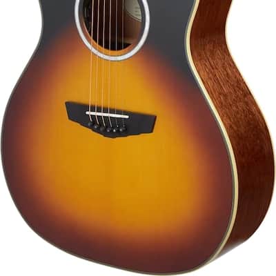 D'Angelico Excel Gramercy Grand Auditorium Acoustic Electric Guitar - Vintage... image 5