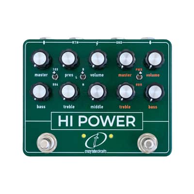 Crazy Tube Circuits Hi Power Amp Sim/Overdrive Effects Pedal image 1