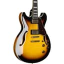 Ibanez Artcore Expressionist AS93FM Semi-Hollowbody Electric Guitar, Antique Yellow Satin, Open Box (Very Good)