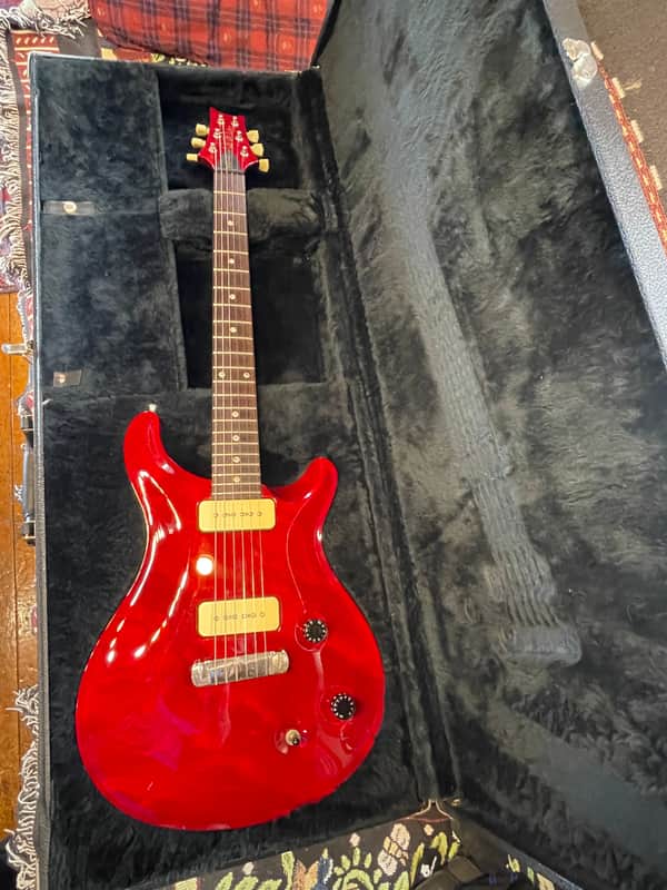 PRS McCarty Soapbar Mahogany Top Stoptail 1998 - 2000 - Translucent Vintage Cherry image 1
