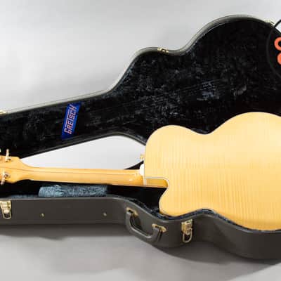 2014 Gretsch G6120AM Chet Atkins Hollow Body Amber Flame Filter’Tron Bigsby OHSC image 7