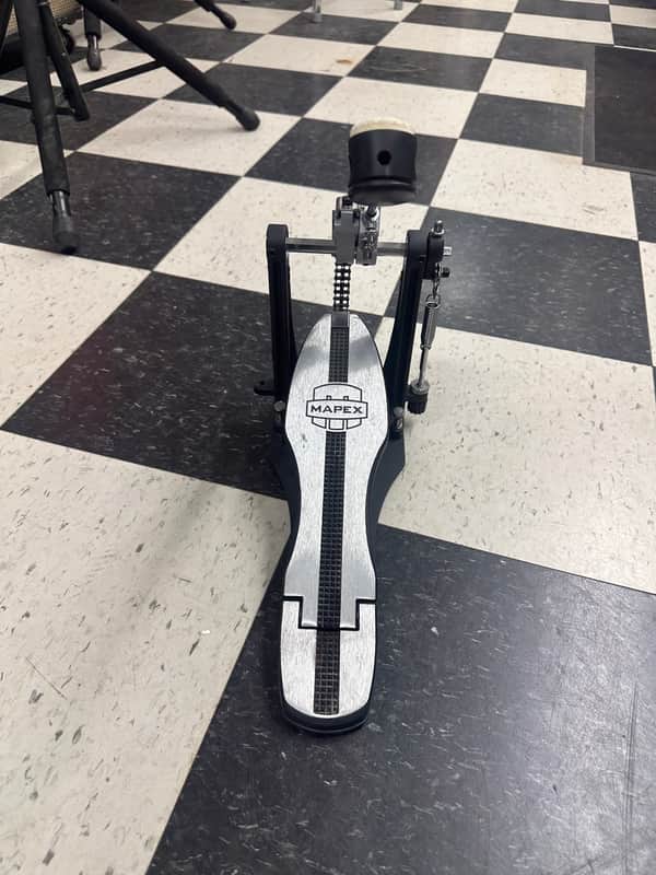 Mapex P600 Mars Single Bass Drum Pedal 2020s - Black / Chrome image 1