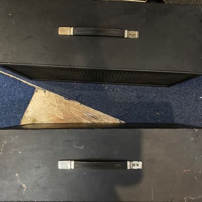 Carlsbro Celestion g12s 2x12 cabinet Late 60s - Black image 2