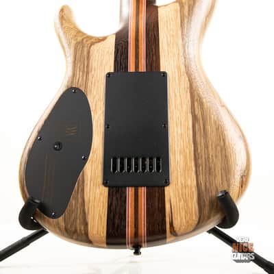Mayones Regius 7 Baritone Evertune 2023 - Galaxy Eye Green Gloss image 17