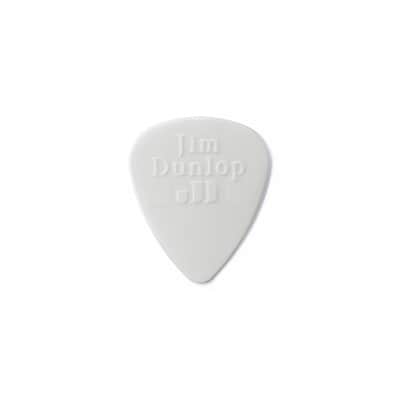 Dunlop JD-44P.38 Nylon Standard Picks 12-Pack 0.38mm (White) - Set of Picks image 3