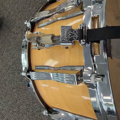 LUDWIG Classic MAPLE 100th anniversary 6.5 x 14” USA SNARE drum  2009 - Maple image 6