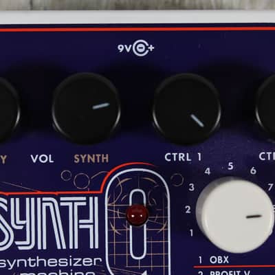 Electro-Harmonix SYNTH9 Synthesizer Machine Pedal Electric Guitar Effects Pedal image 3