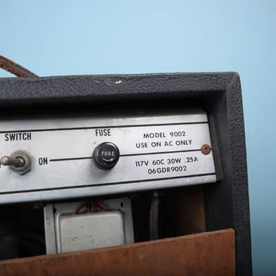 Vintage 1960s Montgomery Ward Airline Tube Amplifier Model 9002 image 8