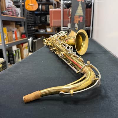 Vintage Buescher Aristocrat Bb Tenor Sax Saxophone with Original Case and Mouthpiece image 19