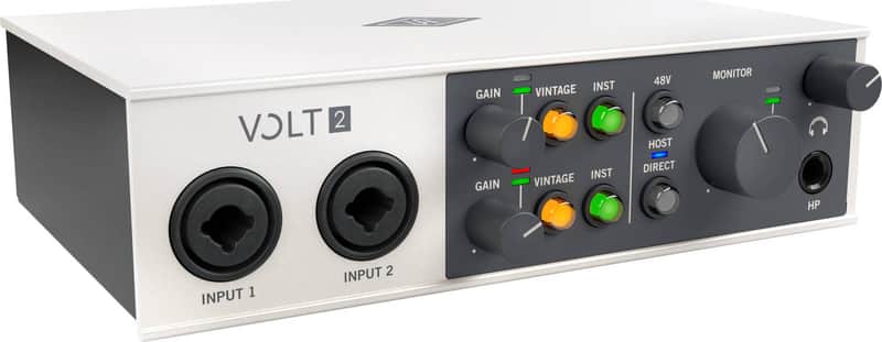 Universal Audio Volt 2 USB-C Audio/MIDI Interface image 1
