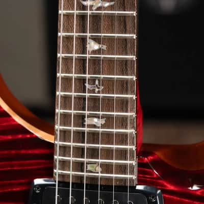 PRS Private Stock Custom 24-08 Semi-Hollow Electric Guitar Dragon's Breath Glow with Hardshell Case - Used image 12