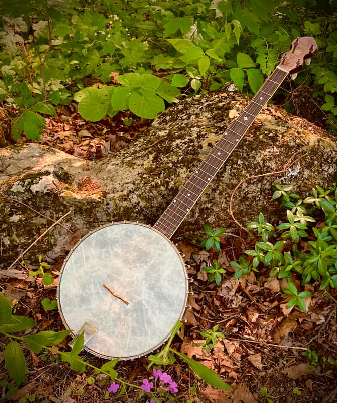 Vintage ca. 1926 Vega Little Wonder Large Rim 5 String Banjo image 1