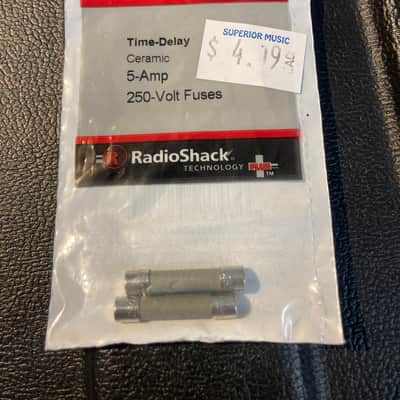 Radio Shack 5A 250V time delay Ceramic Fuses 2023 - Pack of 2 new image 1