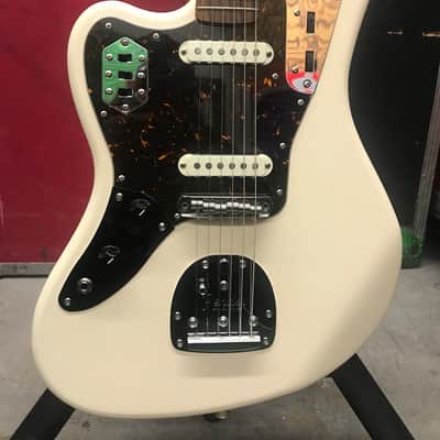 Lefty Left Handed Fender Jaguar Olympic White - Aquabats owned - image 2