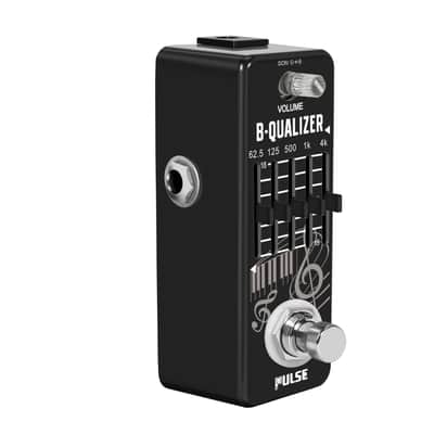 Pulse Technology B-Qualizer PT-17B Mini Bass Guitar 5-Band Graphic Equalizer EQ image 5