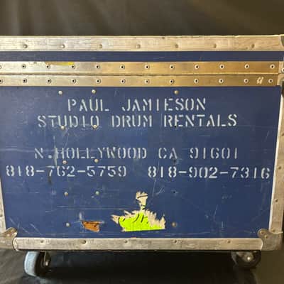 Paul Jamieson Studio Rentals 3 Snare Drum Rolling Road Case 28.5x19.5x23.5" image 1