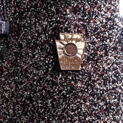 Ludwig  Keystone UpBeat 3 Piece Shell Pack Galaxy Bronze (Made in the USA) image 6
