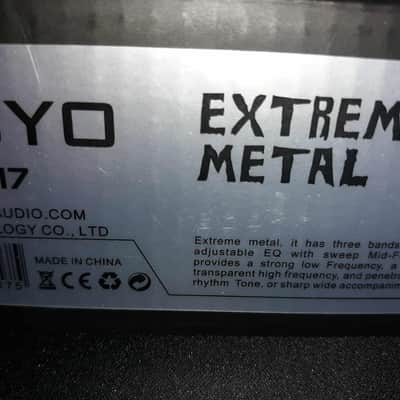 Joyo JF-17 Extreme Metal 2010s - Black image 1