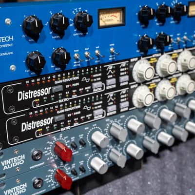 Vintech Audio Vintech Audio X73i Pair + Power Supply | Neve 1073 Style Class A Mic Preamp EQ | Pro Studio 2016 - grey image 17