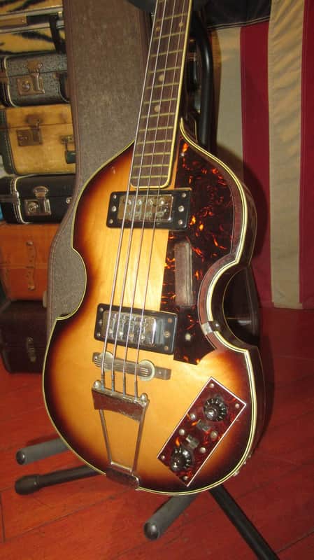 ~1965 National 500/1 Beatle Bass Sunburst image 1