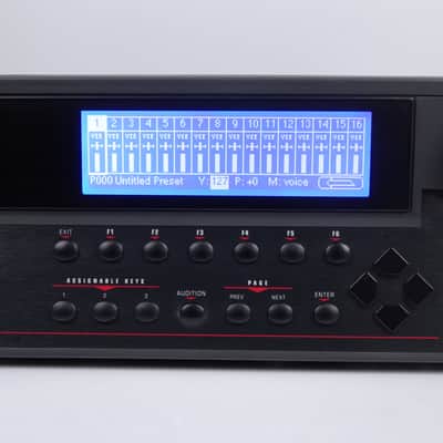 E-Mu e5000 Ultra LCD Display blue with cable Kit