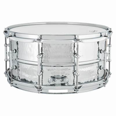 Ludwig LM402KT Supraphonic Snare Drum 14x6.5 Hammered w/Tube Lugs image 3