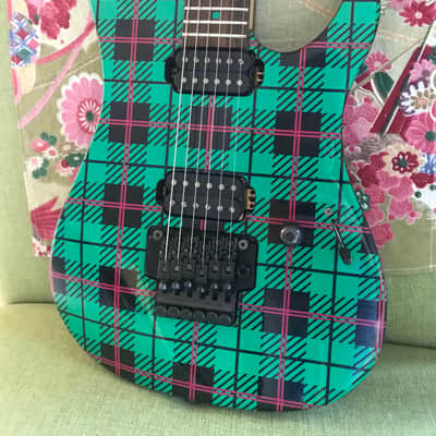Yamaha RGX820R Blues Saraceno Signature Plaid image 1