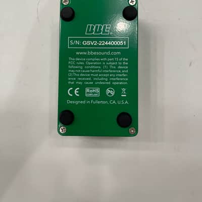 BBE Sound Inc. Green Screamer V2 Tube Overdrive Guitar Effect Pedal image 6