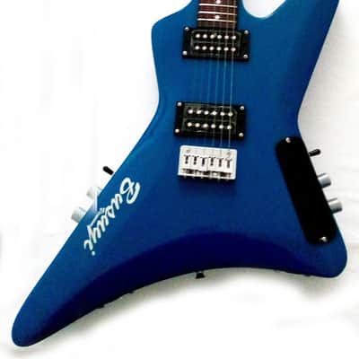 4 String Bass/ 6 String Lead LEFT Hand Double Neck, Double Sided, Hand Made Busuyi Guitar Venum V1 image 3