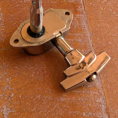 Grover Imperial Tuning Peg EBG Side Vintage 1940s Nickel Great Condition image 5