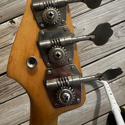 1964 Fender Jazz bass pre-CBS - black image 9