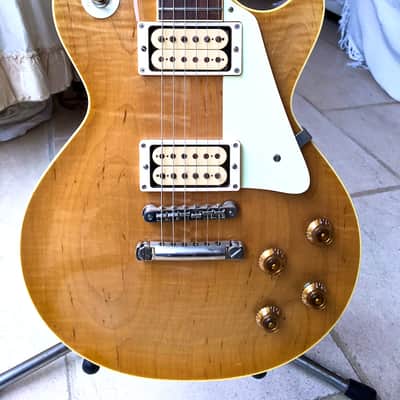 Probett LSM Singlecut LP Natural Finish Shed Pickups image 6