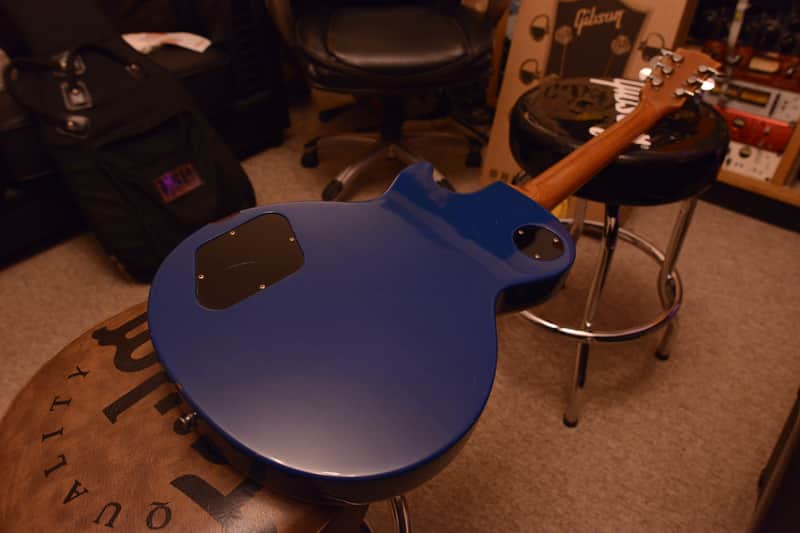 ESP Japanese Edwards Blue Les Paul Standard Gibson style 50's neck