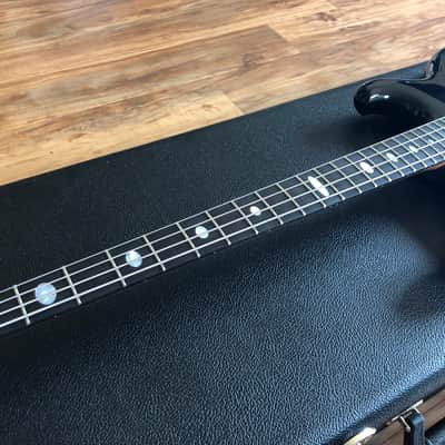 2019 Alembic Custom Signature Spoiler 4 String Bass Guitar Gloss Black Brand New image 20