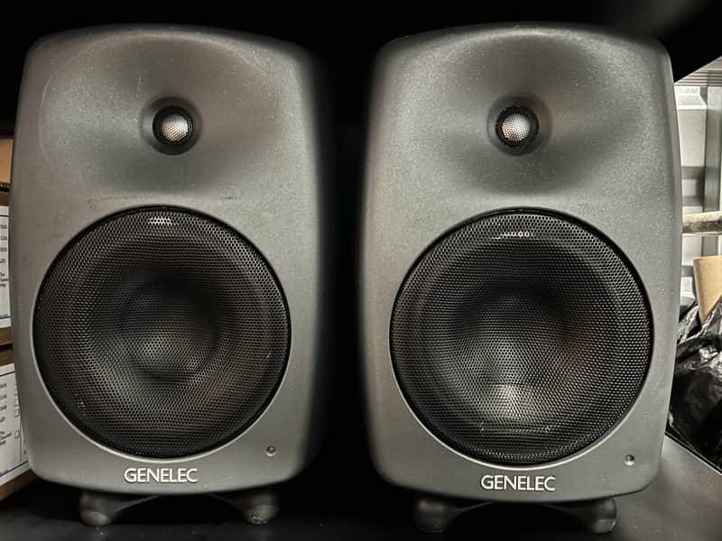 Genelec 8340A SAM 6.5" Powered Nearfield Studio Monitor (Pair) 2016 - 2021 - Gray image 1