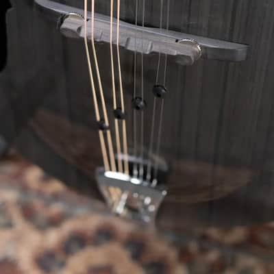 KLOS Carbon Timber F-Style Mandolin DAE EQ Acoustic/Electric with Fiberglass Hardshell Case image 12