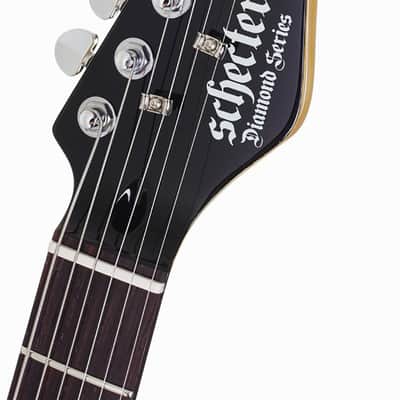 Schecter Pete Dee PT Special Electric 6 String Guitar - Glass Black image 6