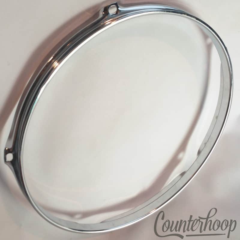 *Pearl/Ludwig Style 12" Tom Drum Rim/Hoop 5-Hole Batter/Resonant Triple Flange* image 1