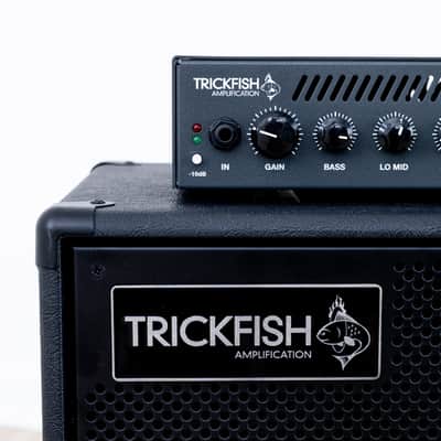 2024 Trickfish Bullhead Mini 500 Bass Guitar Amp Head & TF112M 1x12 Speaker Cabinet image 3