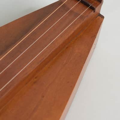 Edd Presnell  3-String Appalachian Dulcimer (1968), ser. #597, handmade gig bag case. image 13