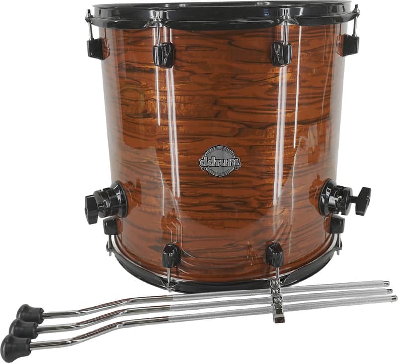 ddrum Dominion Birch 16'' x 16'' Floor Tom - Inferno Red Pearl image 1